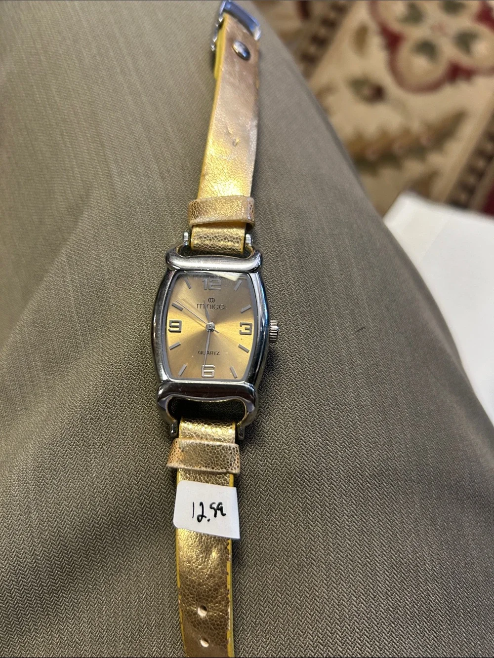 Minicci Gold Tone Women's Quartz Watch